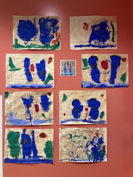 Galerija v vrtcu (Foto KP)